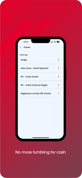 NX Bus mTicket Screenshot 2 of 4