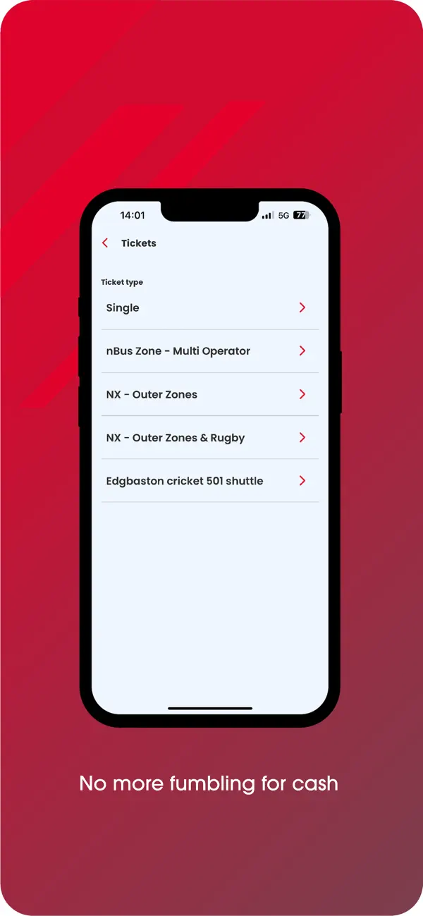 Screenshot #2 pour NX Bus mTicket