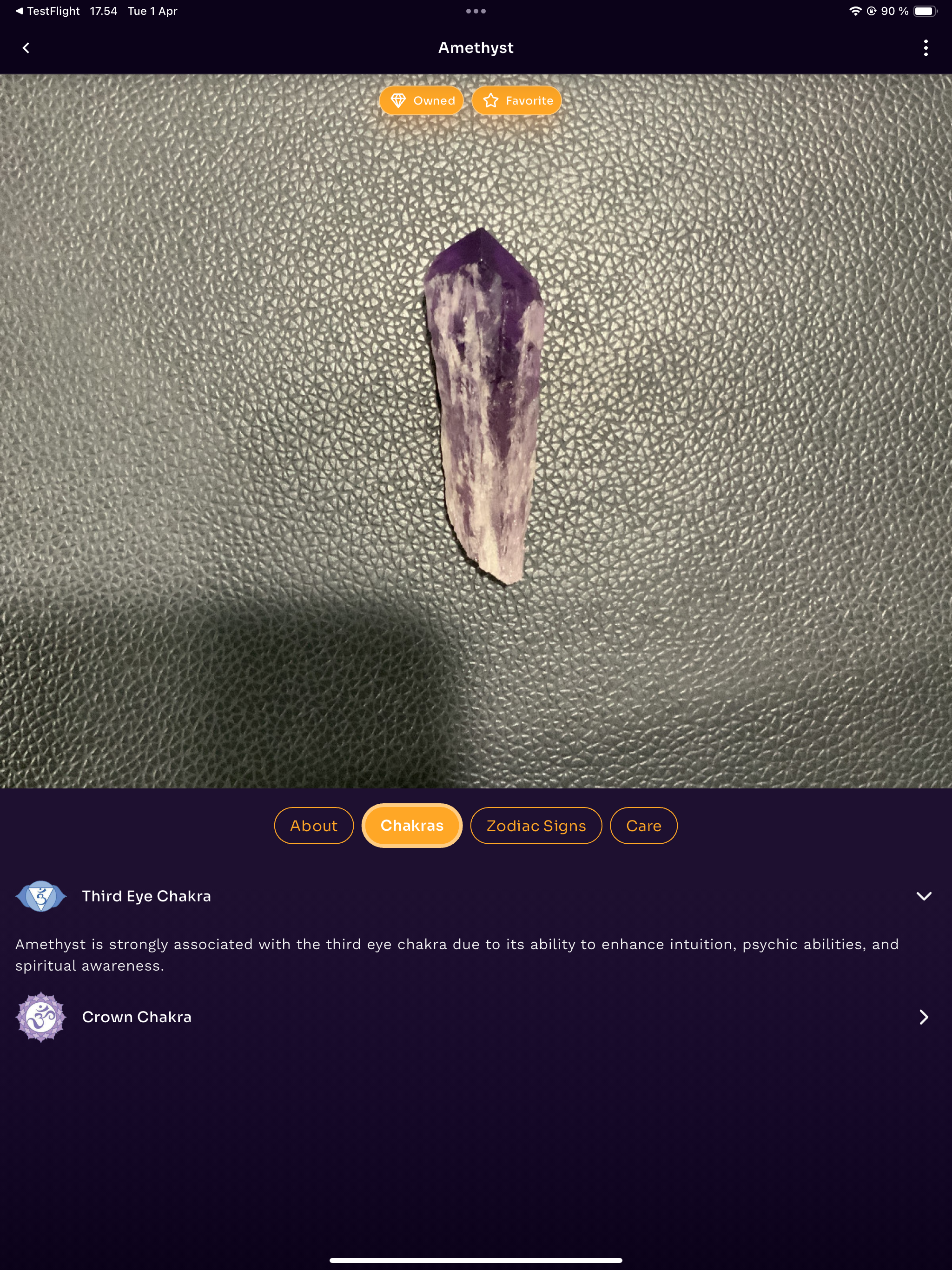 Crystal ID - AI Gem Scanner