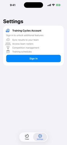 Stopwatch for Training Cycles Screenshot 6 of 6