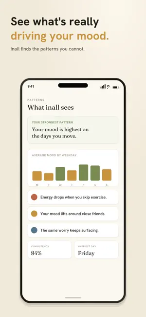 Inall: Voice Journal & Mood screenshot 4