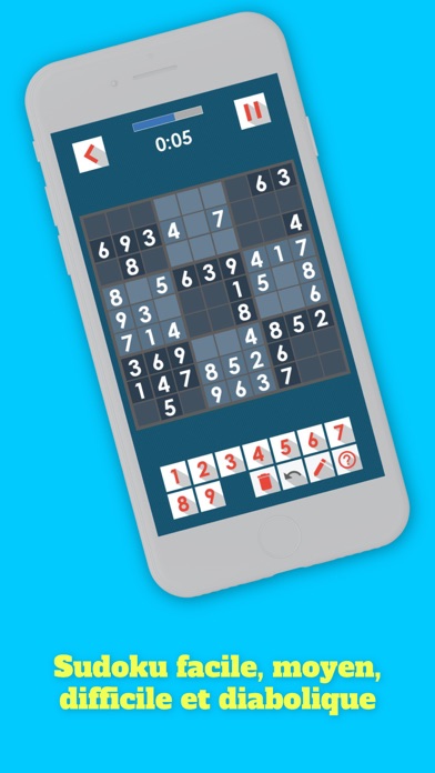 Screenshot #2 pour Jeux Sudoku - Puzzle Chiffres