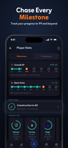 Mystix: OSRS Companion Tracker iPhone screenshot