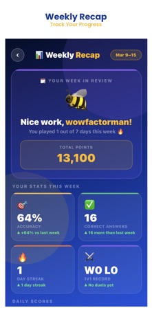 Trend Trivia iPhone screenshot