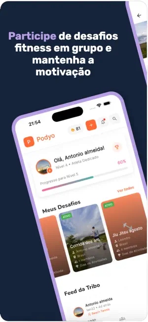 Podyo: Desafios em Grupo screenshot 1