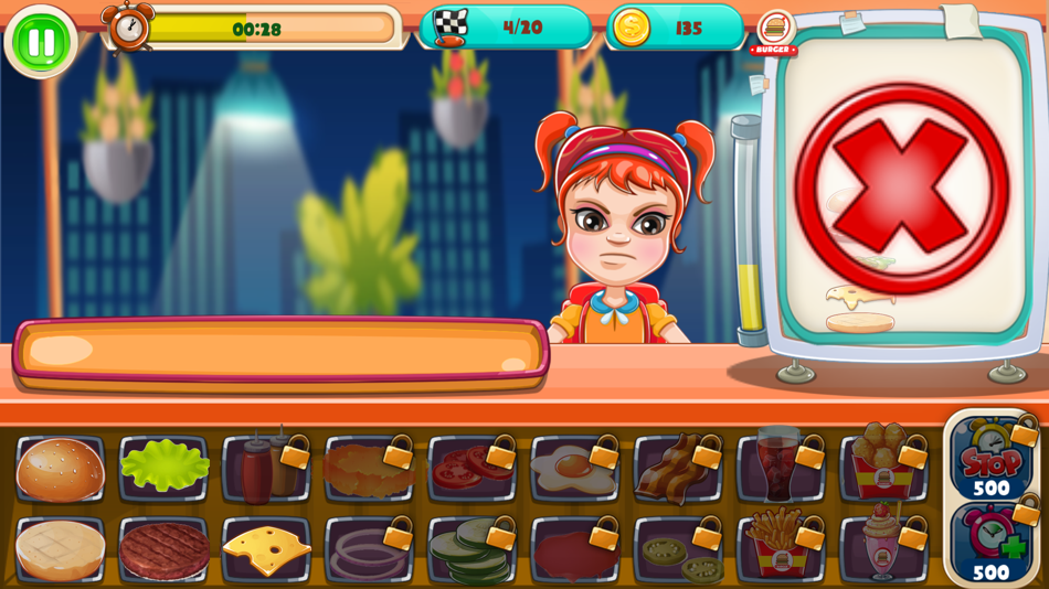 Cooking Fever - Burger Please - 1.3 - (iOS)