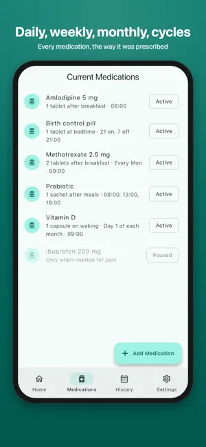 MedAlarm: Pill & Med Reminder screenshot 4