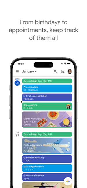 Google Calendar: Get Organised Screenshot