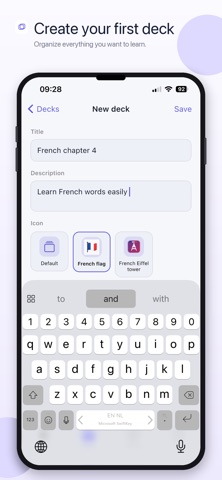 Flashcards Made Easy. Learn! Screenshot 2 of 8