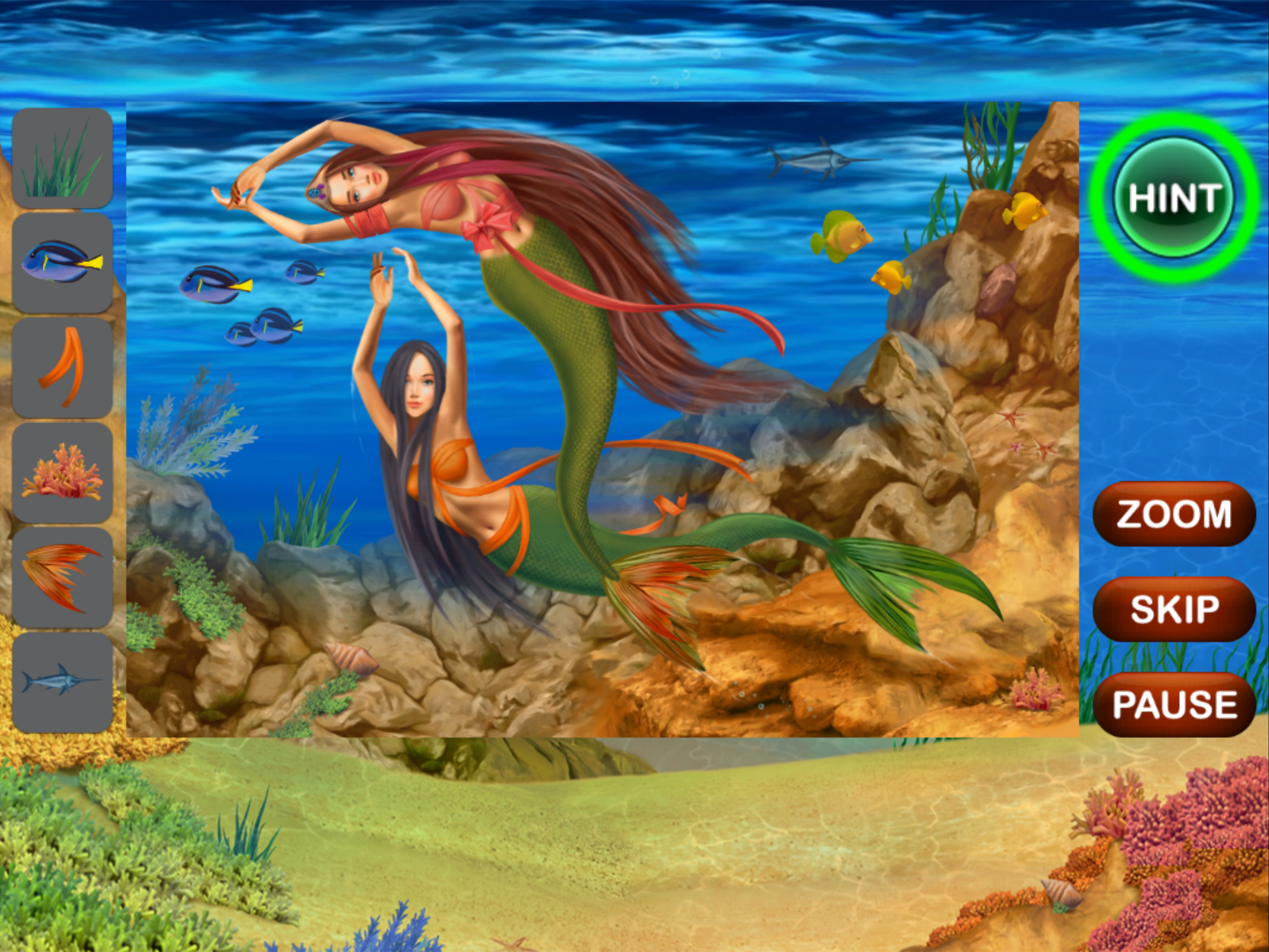 Mermaid Hidden Objects