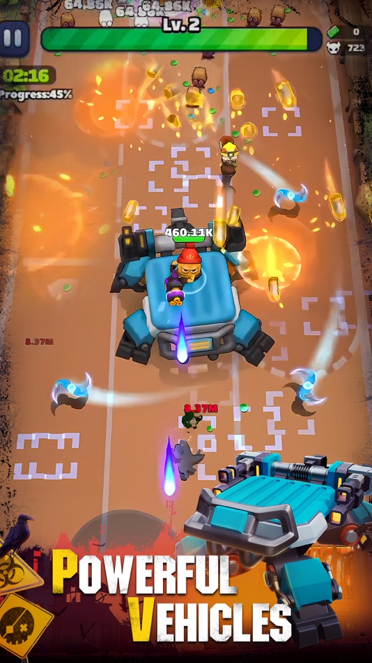 #4. Zombie.io: Potato Shooting (iOS) 由: Joy Net Games