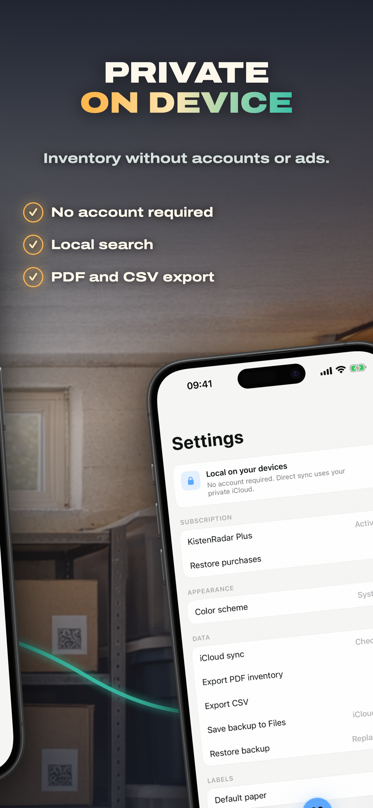 Box Radar: Moving Inventory screenshot 6