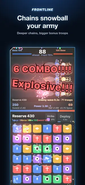 FRONTLINE: Puzzle War screenshot 2