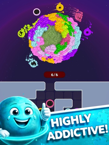 Planets (game) iPad screenshot