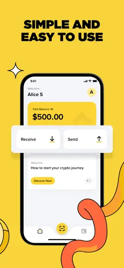 Captura de pantalla de Binance Junior: Adolescentes en iPhone 2
