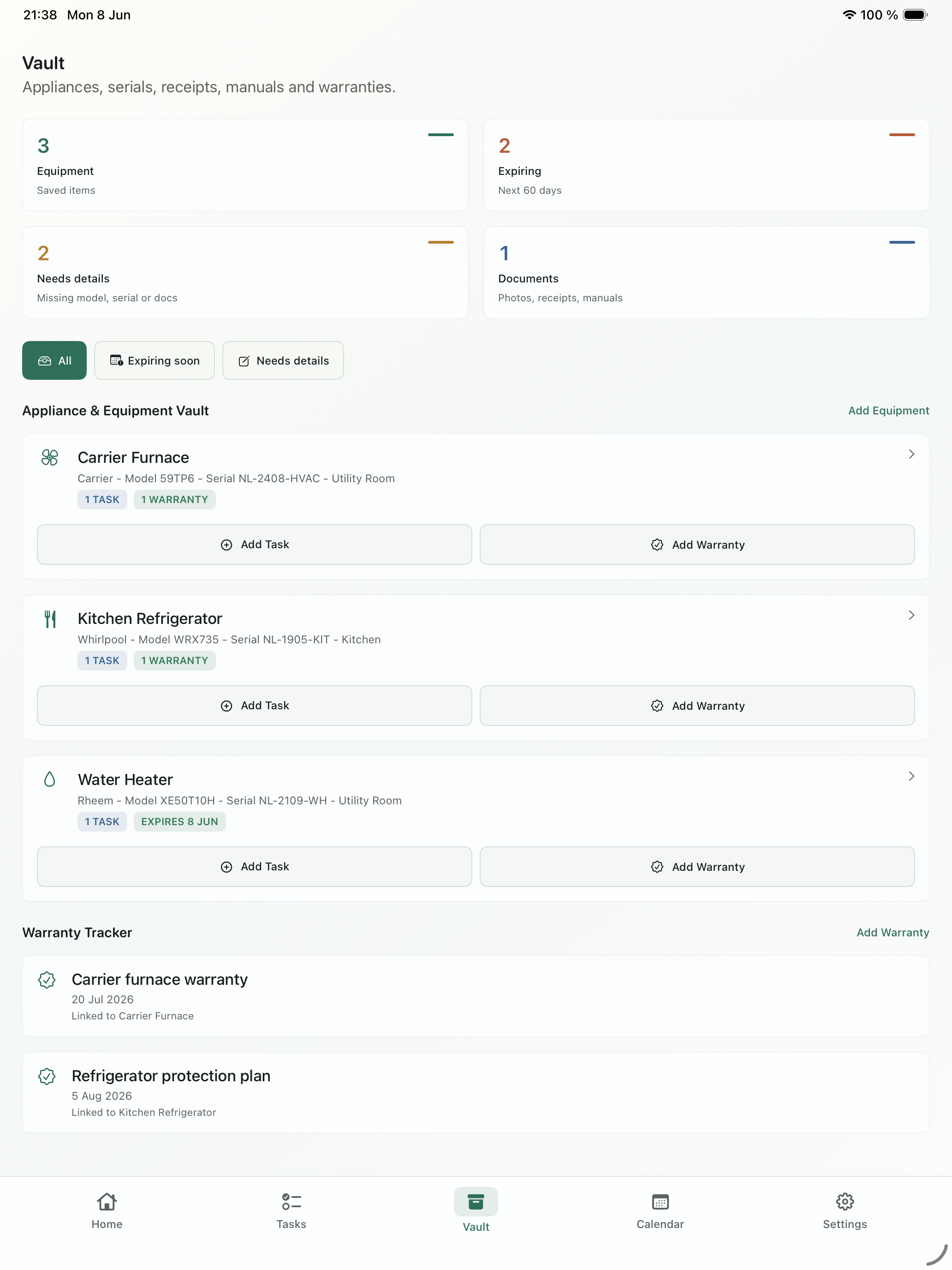 NestLedger Home Care