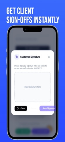 Invoice Maker: InvoiceLite iPhone screenshot