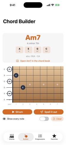 Guitar Chords - Learn! Screenshot 3 of 6