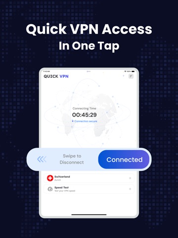 Quick VPN: AI Fast VPN Proxy iPad screenshot