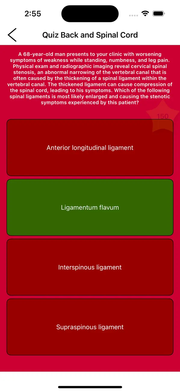 Screenshot #3 pour Human Anatomy Flash Cards