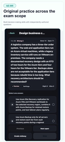 Azure AZ-305 Infrastructure Screenshot 5 of 10
