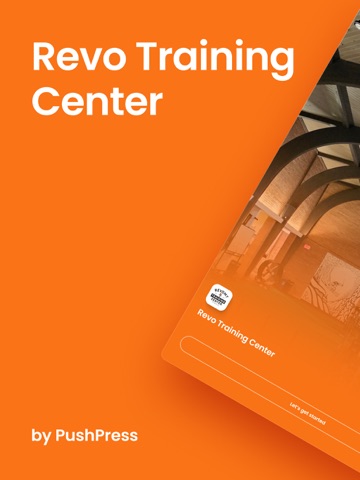 Revo Training Center iPad screenshot