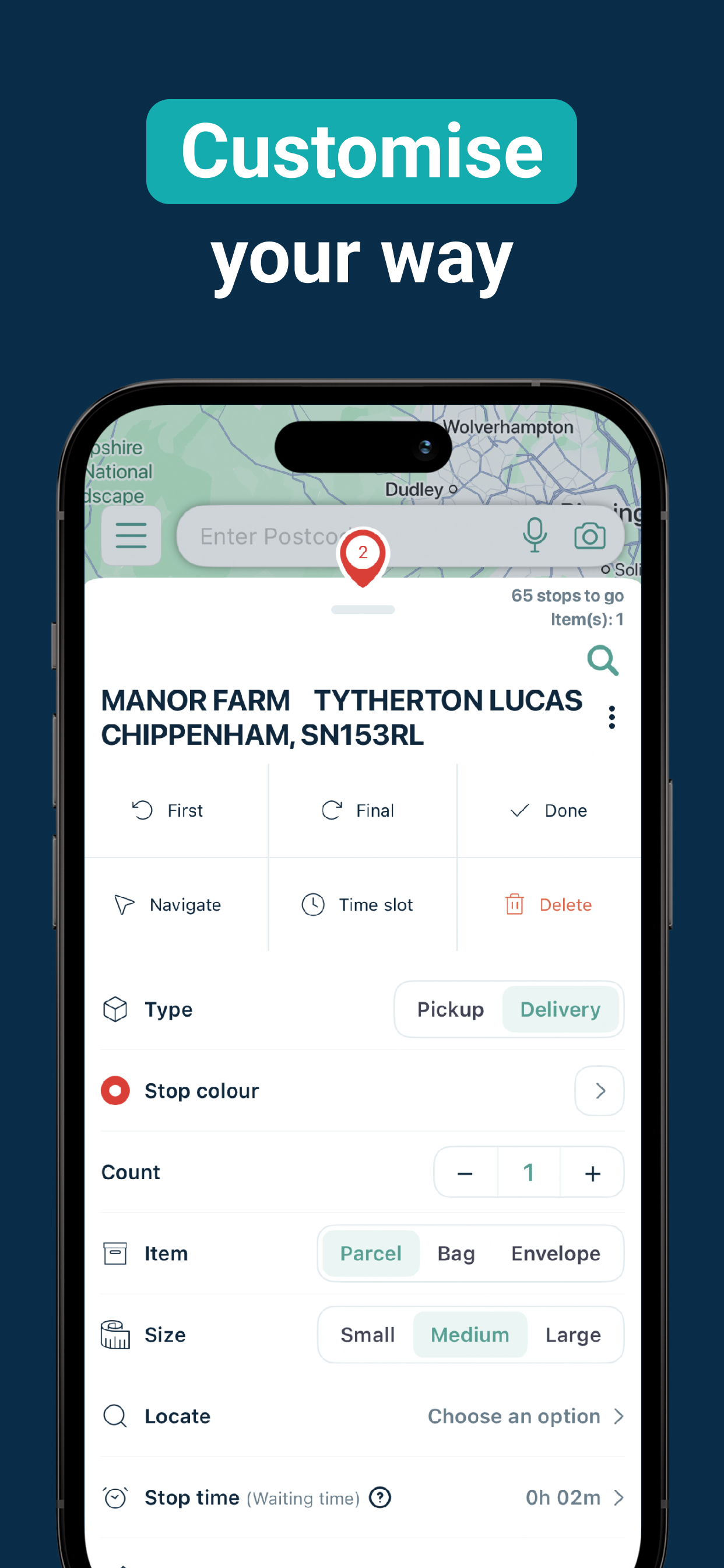 Delm8 City Navigation, Maps UK screenshot 3