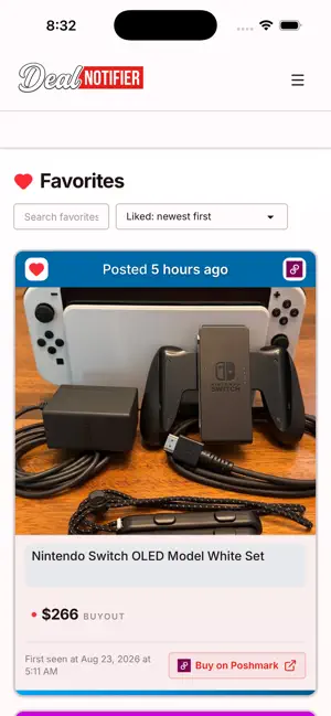 Deal Notifier - Deal Tracker screenshot 3