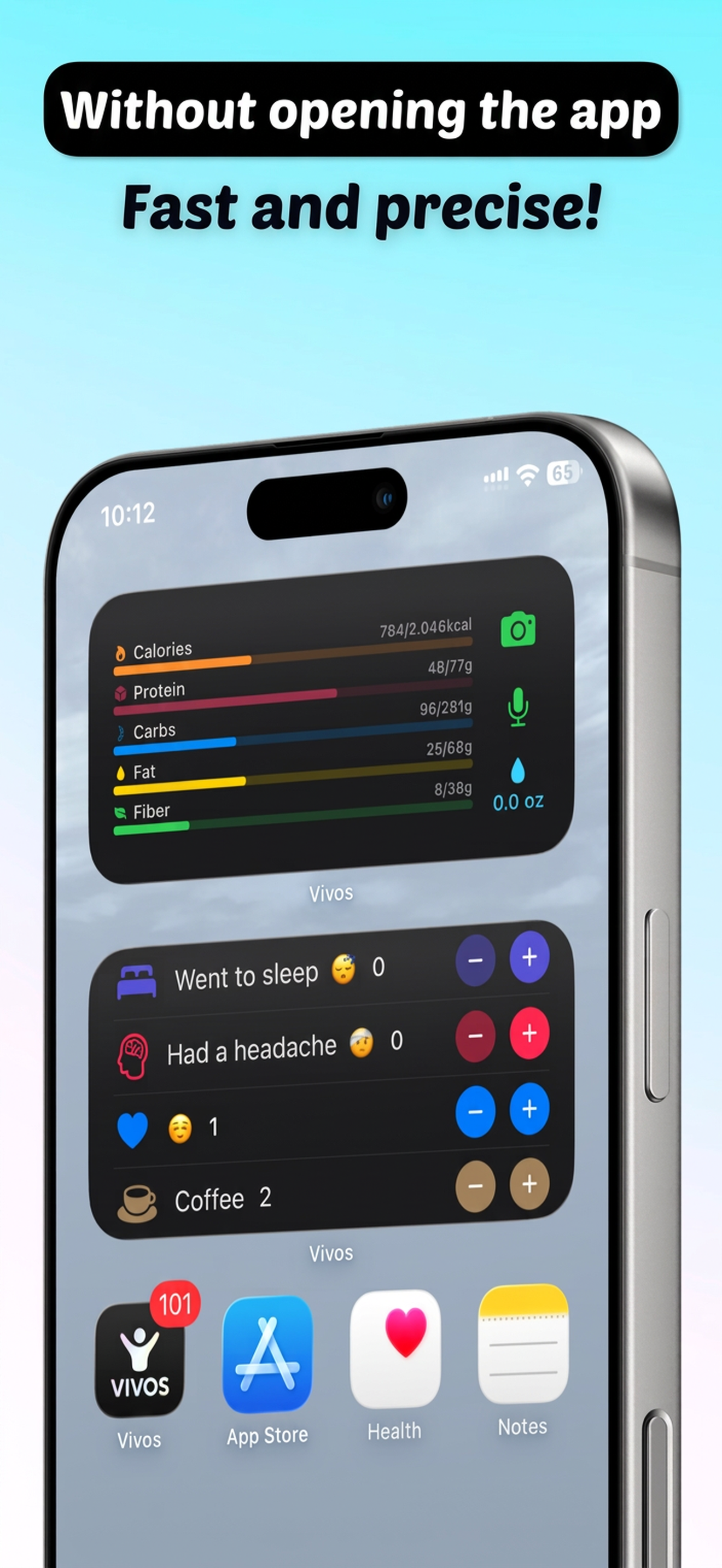 Vivos: AI Calorie Counter screenshot 3