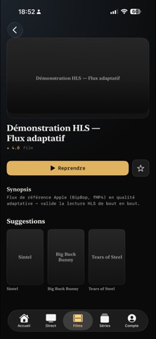 Guidassaz TV iPhone screenshot