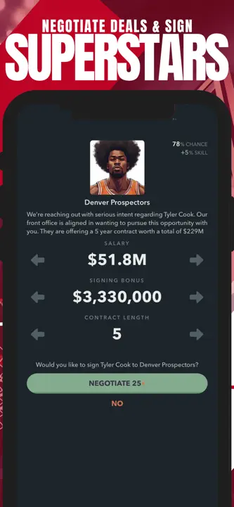 Basketball Agent Manager Star screenshot 1