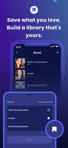 Glossika: Real-Life English iPhone screenshot