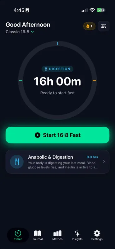 Orbit Fasting screenshot 2 of 6