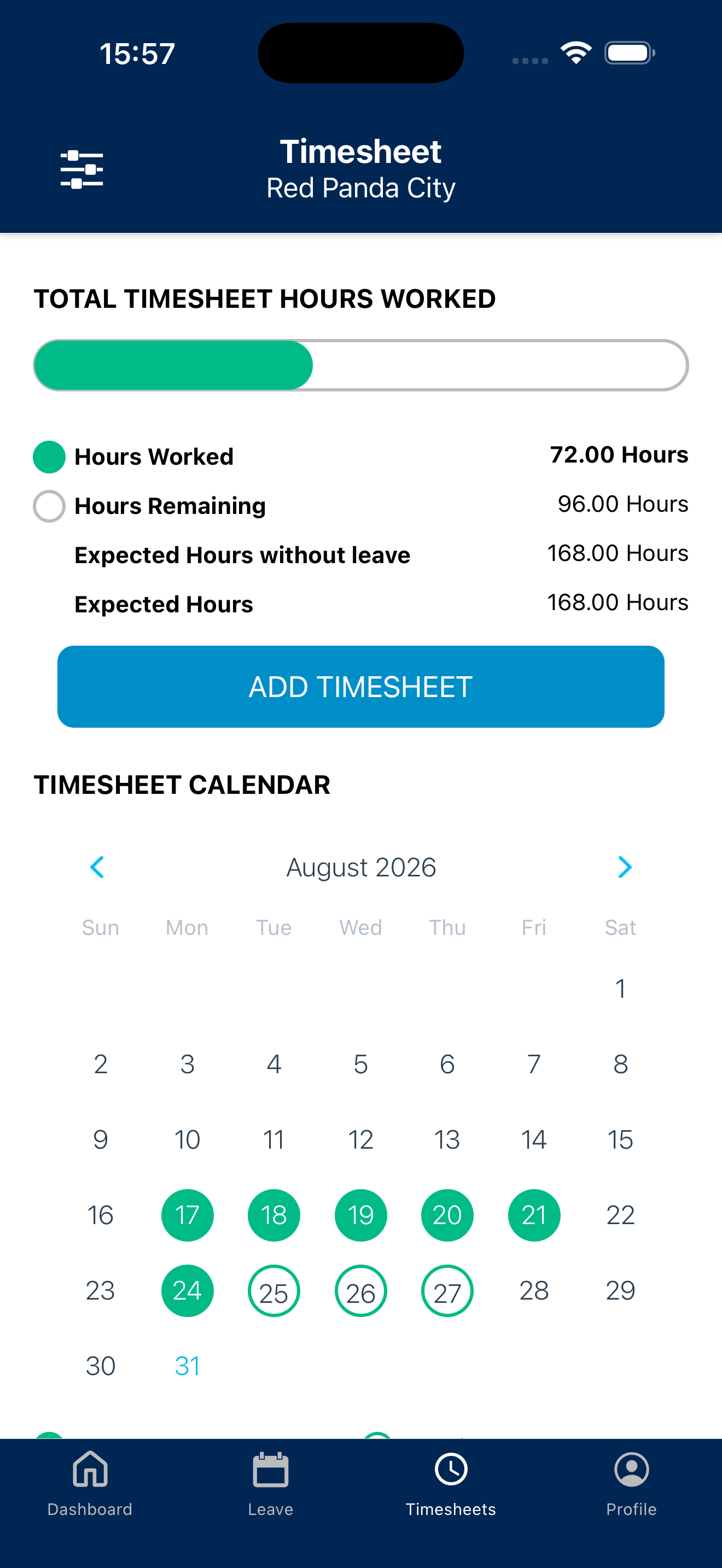 Moorepay Employee screenshot 3