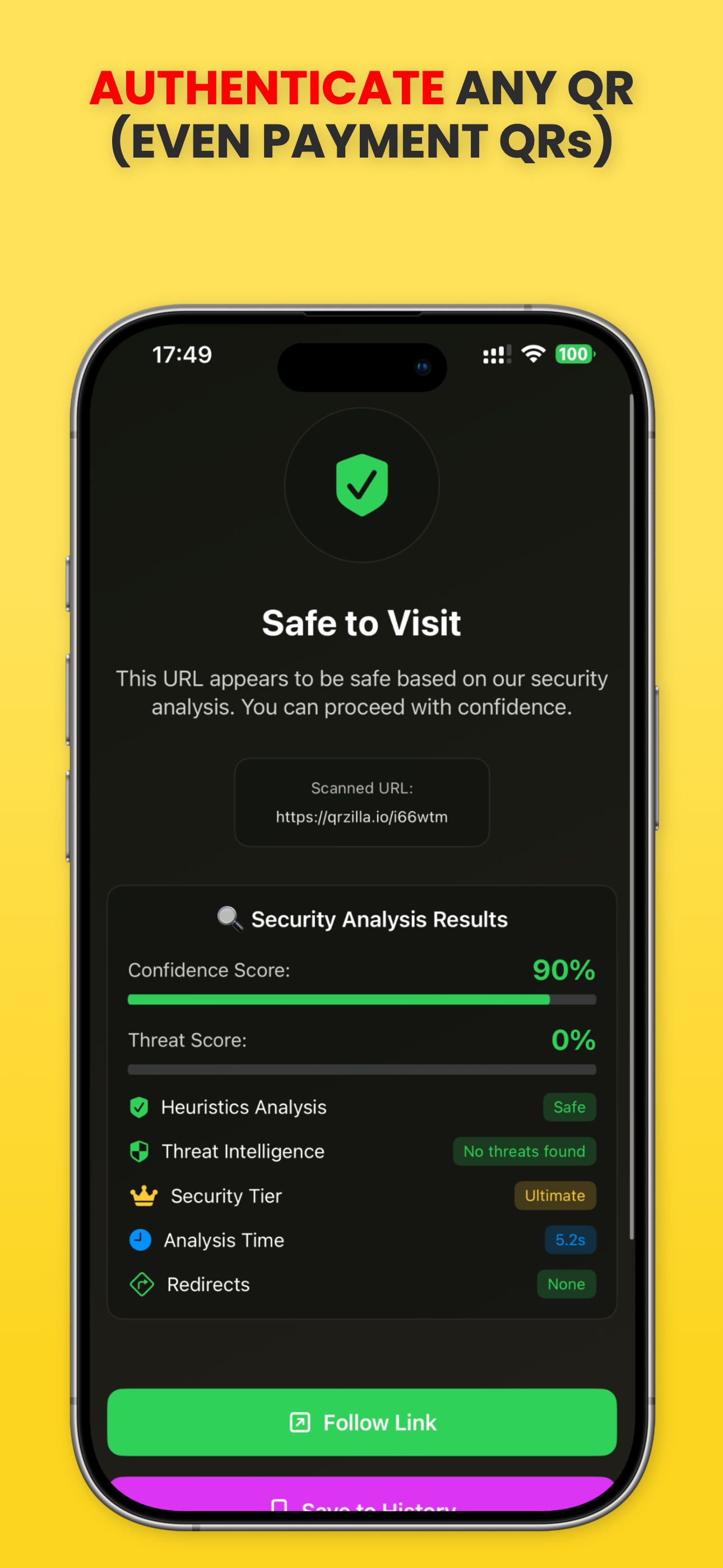 QRdian - Scan QR Codes Safely