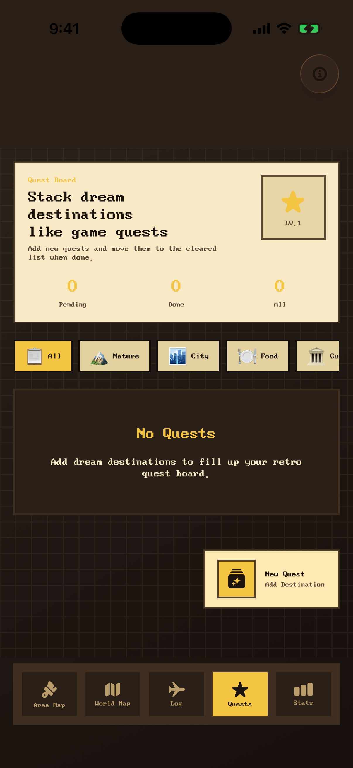 projectmap travel quest screenshot 4