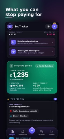 SubTracker: Subs & Instalments Screenshot 5 of 8