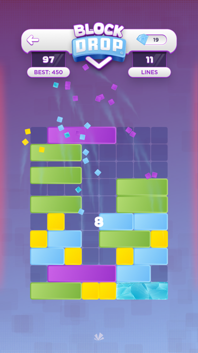 Screenshot #3 pour Block Drop - Relaxing Puzzle
