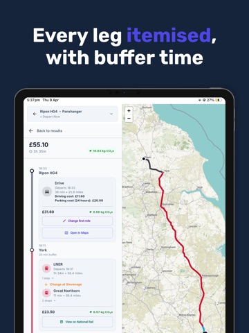 EndMile: Door-to-Door Travel iPad screenshot