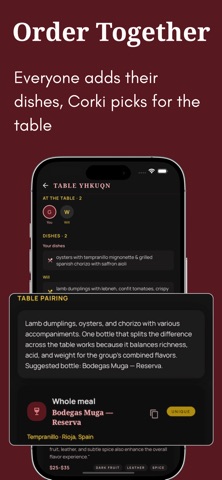 Corki: Wine Pairing & Intel Screenshot 5 of 6