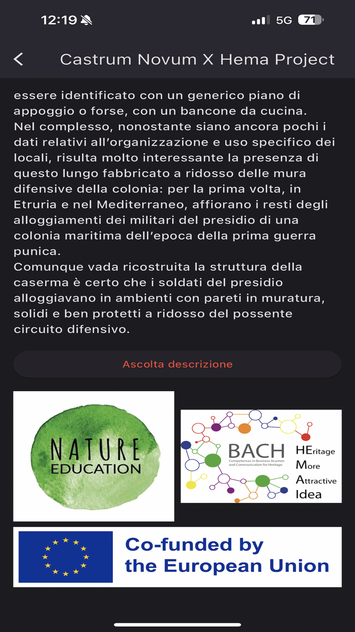 Castrum Novum X Hema Project