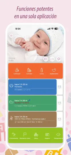 Captura de pantalla de BabyTrackerPro–Diario Del Bebé en iPhone 3