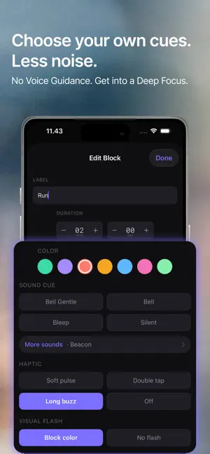 Cadence · Interval Timer Flow screenshot 4