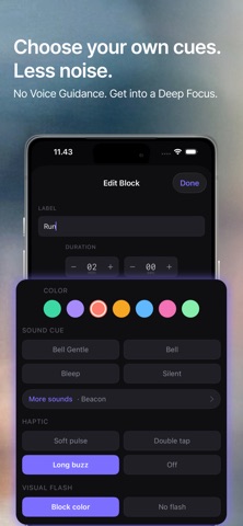 Cadence · Interval Timer Flow Screenshot 4 of 8