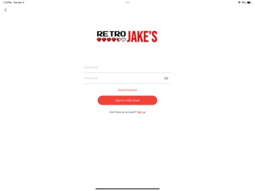 Retro Jake's Mobile iPad screenshot