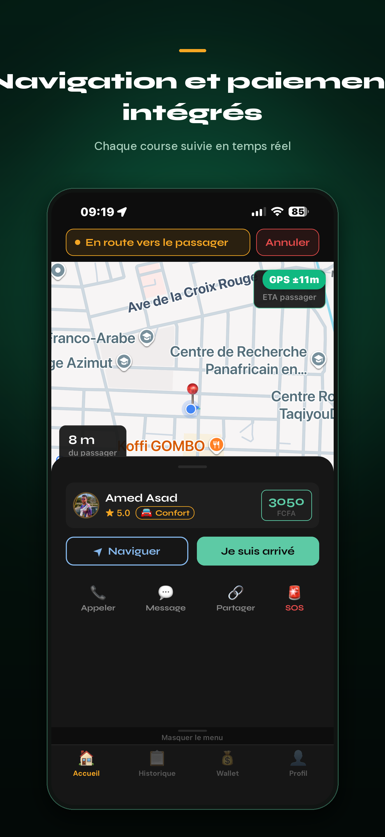 FasoDrive - Taxi Burkina screenshot 8