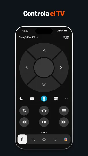 Captura de pantalla de Amazon Fire TV en iPhone 3