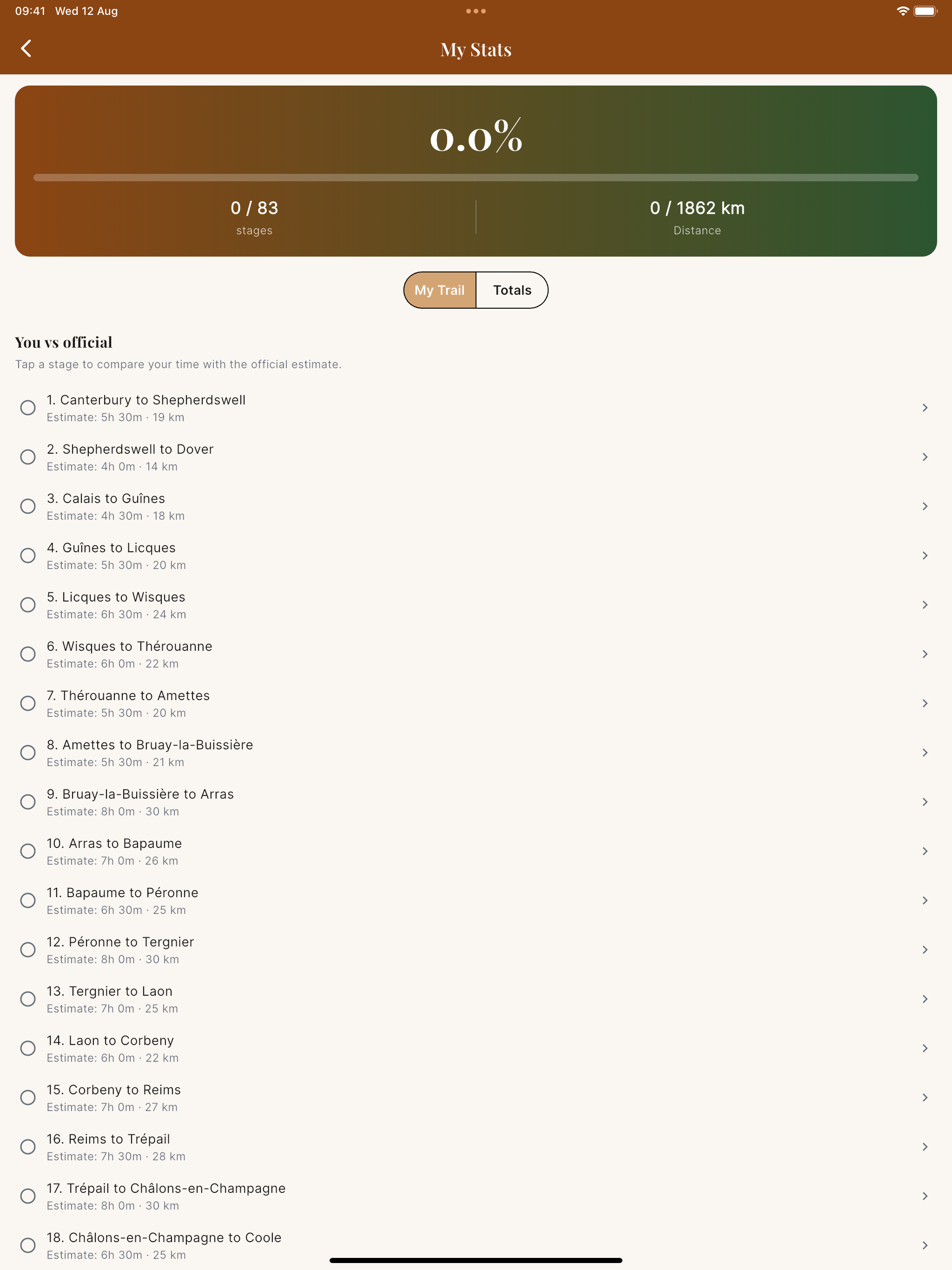 Via Francigena Walk screenshot 7