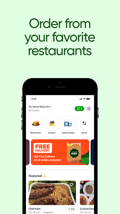 Heyfood - Food Delivery Screenshot