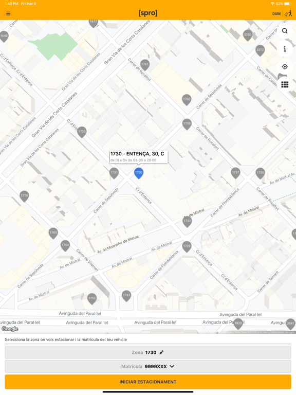 App screenshot